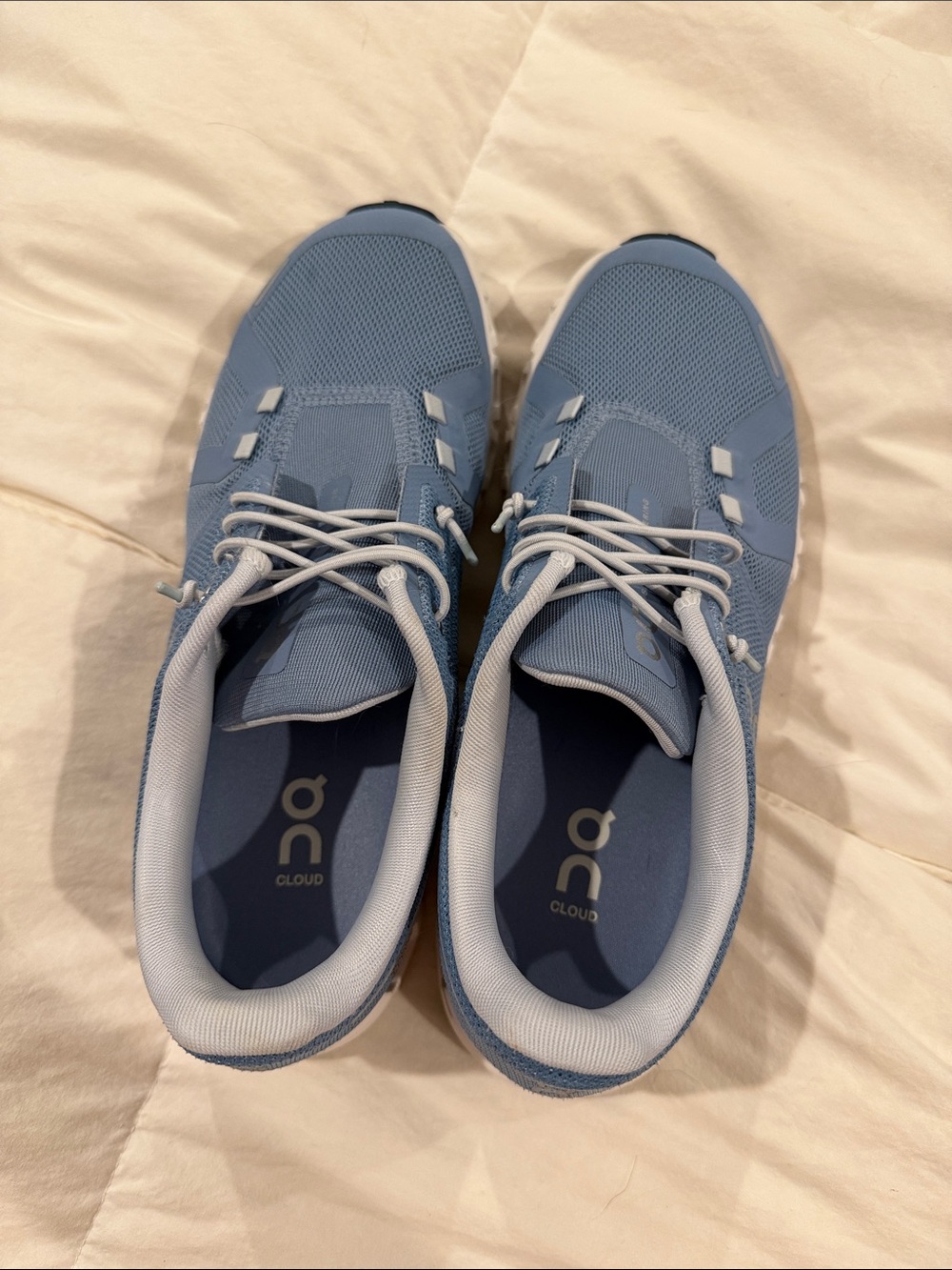 On Running Cloud 6 Running Sneakers in Chambray Blue - Picture 2 of 6